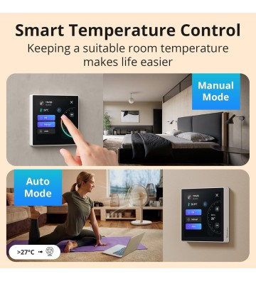 Sonoff Ns Panel Pro Avec Zigbee Intégré - Mor Tech - Boost your tech. Empower your future