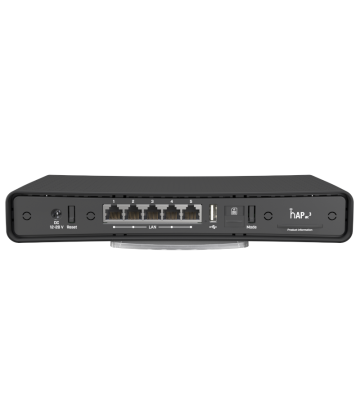 Mikrotik RBD53GR-5HacD2HnD&R11e-LTE6 - Routeur hAP ac³ LTE6 Kit 5 RJ45 gigabit double WiFi AC1200, 1 SIM, RouterOS L4 - Mor Tech